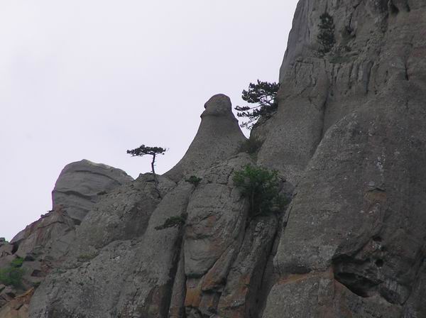 Алушта: скалы Южного Демерджи