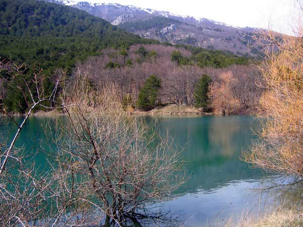 Высокогорное озеро в Алуште, гора Демерджи